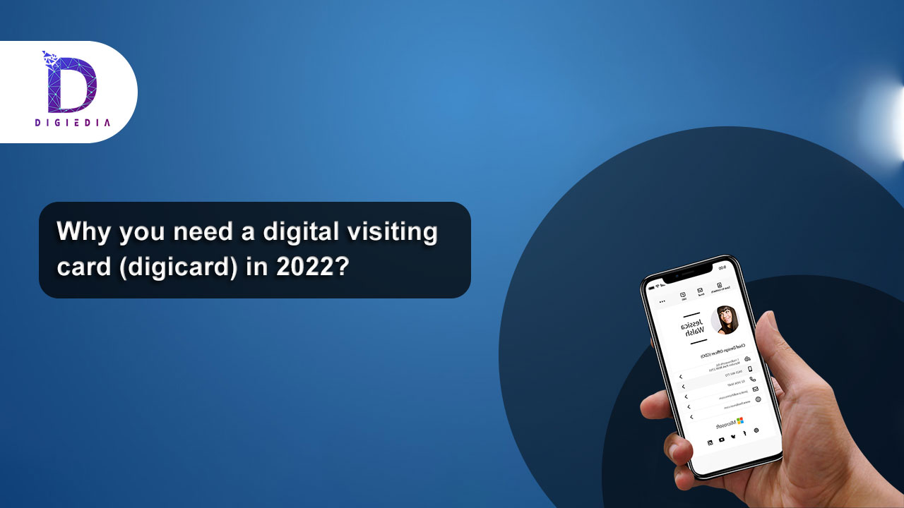 why do you need a digital visiting card