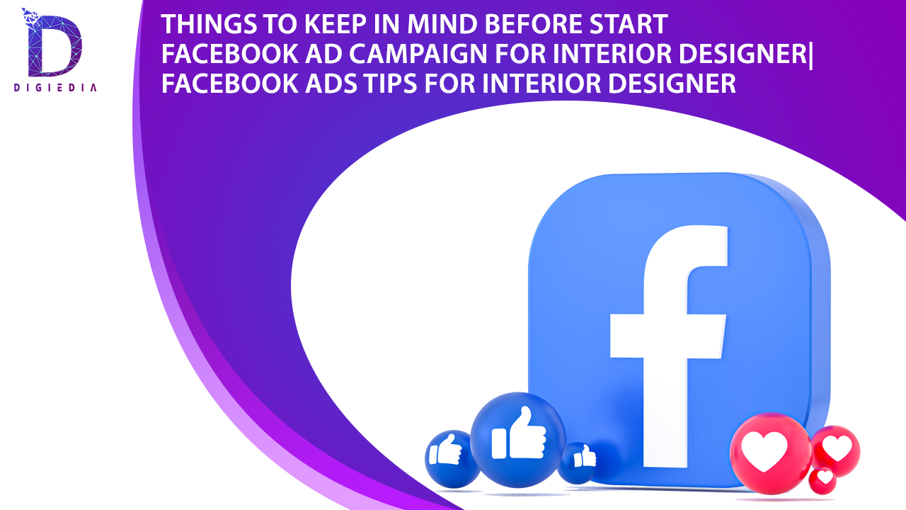 Facebook Ads tips for interior designer